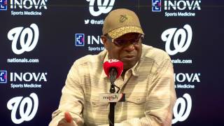 Dusty Baker on interleague play [upl. by Aihcsrop]