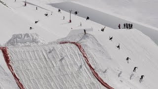 The unofficial World Record Triple Cork Ski Gap  Sam Baumgartner  NZ [upl. by Loren]