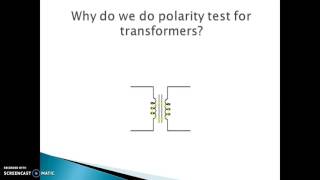 Polarity testing of Transformer by Pratiksha Shinde [upl. by Llemij]