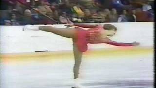 Elaine Zayak USA  1981 Skate America Figure Skating Ladies Long Program [upl. by Enived]