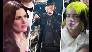 Celebs Reaction To quotEminem  Lose Yourselfquot Full Live Performance Oscars 2020 [upl. by Nhguavaj]