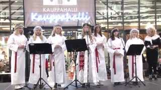 Mikkelin Lucia 2014 amp tähtitytöt  Lucian lauluesitys  Taivas sylissäni [upl. by Bernardine417]