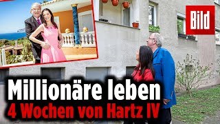 Fürstenpaar lebte 4 Wochen lang von Hartz IV — SO hart war es wirklich [upl. by Lumbard]