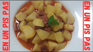 Guiso de patatas súper fácil EN UN PIS PAS [upl. by Alix]