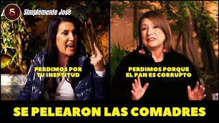 Se pelearon las comadres Xóchitl Gálvez y Kenia López Rabadán y sacaron sus trapitos al sol [upl. by Hazaki]