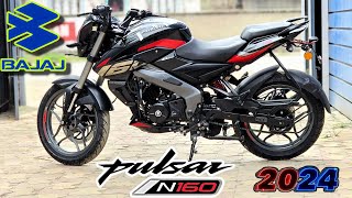 2024 Bajaj Pulsar NS160  Price Specs Top Speed amp Mileage in India [upl. by Telford]