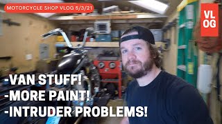 Suzuki Intruder 1400 Rebuilding Brakes  Carburetor Problems  Painting Parts [upl. by Tamis]