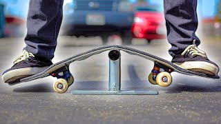 WORLDS MOST UNBREAKABLE SKATEBOARD [upl. by Alo]