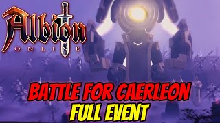 Albion Online  The Battle For Caerleon FULL EVENT [upl. by Slaughter647]