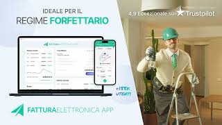 FatturaElettronica APP  1 anno gratis per i FORFETTARI  Elettricista [upl. by Nivrem]