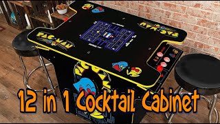 All Games Settings amp Gameplay on the Arcade1Up PacMan Cocktail Arcade Cabinet [upl. by Wallie]