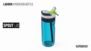 Kambukka Hydration Drinkware  Lagoon Water Bottle [upl. by Hazrit772]