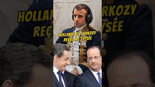 Hollande et Sarkozy reçus à lÉlysée 🫡 parodie humour hollande sarkozy zemmour macron élysée [upl. by Ecirted]