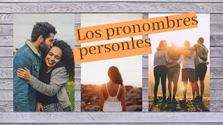 Pronombres Personales  English Explanation [upl. by Nawuq513]