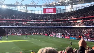 Leandro Trossard Last Minute winner against Leicester City 2024 [upl. by Atinuhs]