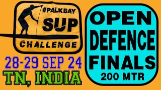 SUP Challenge 2024 Rameswaram Piparanvalsai Beach Final Events 29 Sep 24 Defence Open Race [upl. by Eiramacissej548]