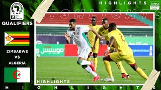 Zimbabwe 2  2 Algeria  HIGHLIGHTS amp GOALS  11162020 [upl. by Llevol]