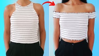 DIY como RECICLAR tu ropa VIEJA a NUEVA  RECYCLE your OLD clothes to NEW [upl. by Sibbie]