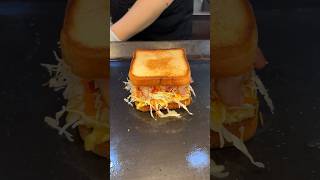 Bacon Toast  Korean Street Food shortsvideo [upl. by Sender]