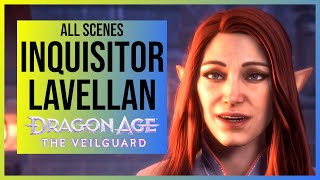 Dragon Age Veilguard All Inquisitor Lavellan Scenes 4K 60FPS [upl. by Novaj]