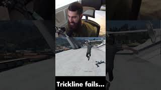 Skate 3 Funny Trickline Fail shorts skate3 [upl. by Irrek]