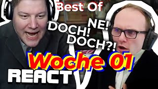 React Best Of Woche 01 2024 🎮 Best Of PietSmiet [upl. by Ilatfan]