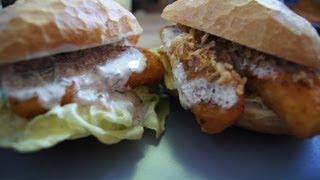 Fischburger  Rezept und Anleitung [upl. by Juli]