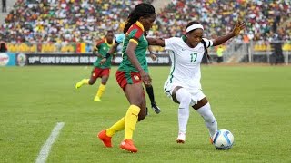 Nigeria vs Cameroon Second Half 2016 AWCON Final [upl. by Neo594]