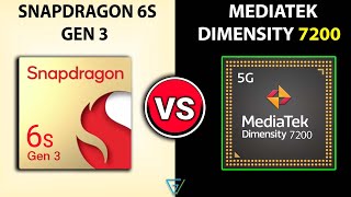 🔥 Snapdragon 6S GEN 3 Vs Dimensity 7200  🤔 Which Better  ⚡ Dimensity 7200 Vs Snapdragon 6S GEN 3 [upl. by Anotal]