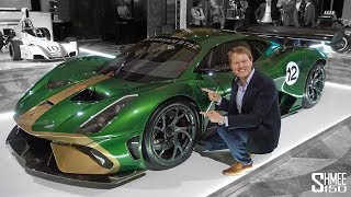 Check Out the £12m Brabham BT62  FIRST LOOK [upl. by Wilinski]