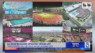 Los Angeles 2028 Summer Olympics announces venues for major events [upl. by Ohara]