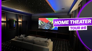 Full Theater Build using Klipsch Sony and More  Home Theater Tour 6 [upl. by Anuahs]