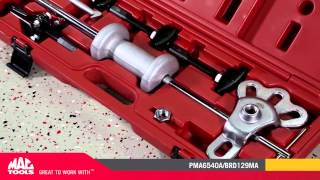 PMA6540A  8PC Rear Axle Bearing Puller Set  Mac Tools® [upl. by Auohc602]