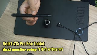 Best Budget Drawing Tablet  Veikk A15 Pro Pen Tablet [upl. by Sinnaiy]