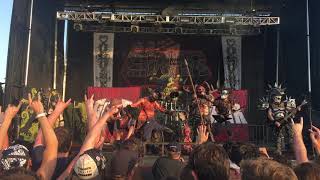 GWAR Krak Down Live 92719 Louder Than Life 2019 Louisville KY [upl. by Nihs]