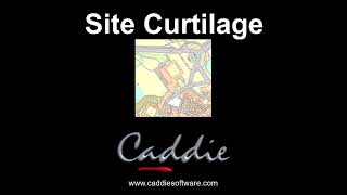 Site Curtilage using Caddie GIS [upl. by Bethena]