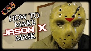 DIY Jason X Mask Painting and Weathering Step by Step Tutorial How to make a Jason X Mask [upl. by Aigneis]