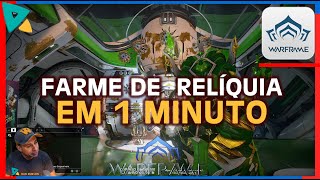 Como farmar as relíquias do Nezha Prime  Guandao Prime  Zakti Prime em menos de 1 minuto Warframe [upl. by Yremrej110]