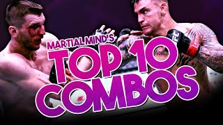 My Top 10 Favorite Combinations In EA Sports UFC 4 [upl. by Kceb]