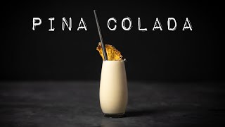 The Best PINA COLADA Ive Ever Tasted Essential Cocktails 4550 [upl. by Lorne]