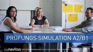 mündliche Prüfung A2B1 Skalierte DTZPrüfung  Simulation [upl. by Lessard918]