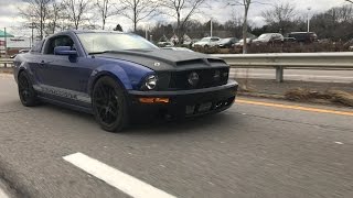 Duraflex Hood Review 05 Mustang Gt [upl. by Lorak]