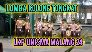 Kolone Tongkat LKP UNISMA 24 [upl. by Eicyac246]