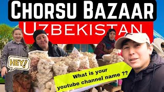 Chorsu Bazaar Daily ActivitiesTashkent Local Market uzbekistan localmarket streetfood viral [upl. by Ecilayram]