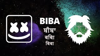 Marshmello x Pritam  BIBA feat Shirley Setia Official Lyric Video [upl. by Eniluj]