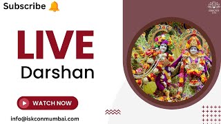 ISKCON Juhu Mumbai Live Darshan  8th Apr 2024  Part  1  4  30 AM to 1 PM [upl. by Nerreg]