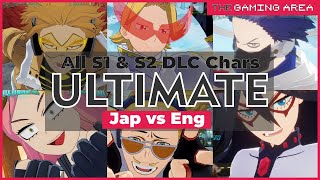 My Hero Ones Justice 2 2022  DLC CHARACTERS ULTIMATES  4K [upl. by Ynaffital692]