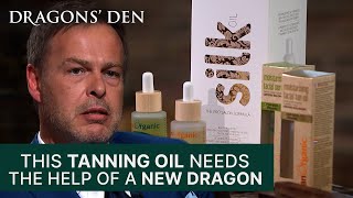 This Skin Tan Entrepreneur Has Been In The Den Before  Dragons Den [upl. by Patin]