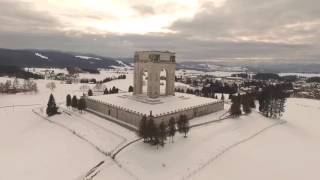 Video con drone sul Sacrario Militare di Asiago e sul Sacello di Gallio [upl. by Curnin948]