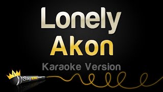 Akon  Lonely Karaoke Version [upl. by Roxine79]